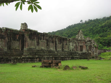 Old temple in Champasak